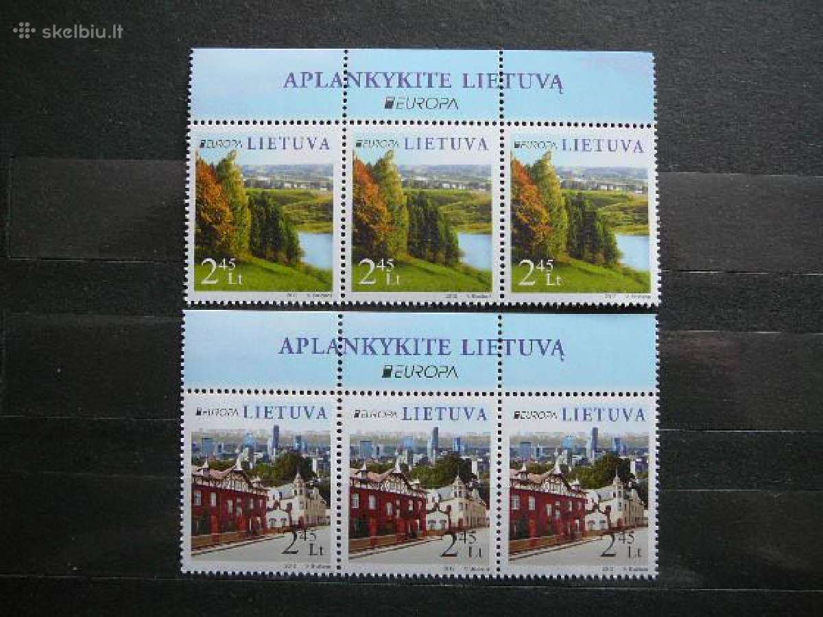 Europa Lietuva 2012 lit1103/4w
