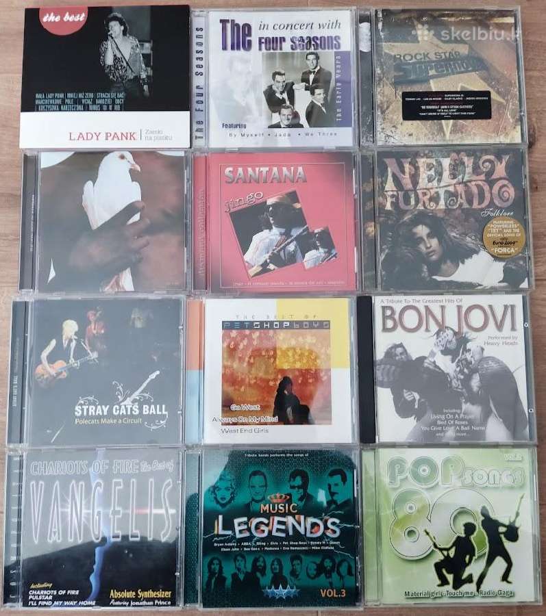 Rock, Pop, Metal CD - nuotraukos Nr. 2