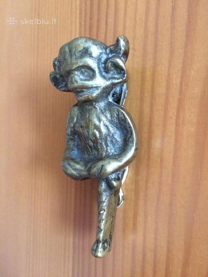 Antikvarinis durų belstukas. - nuotraukos Nr. 3