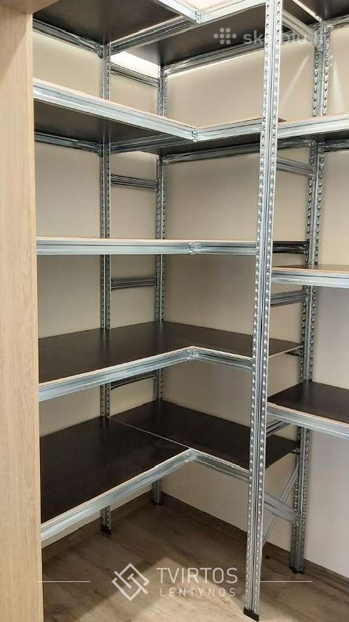 Stelažai su plokštėmis sandėliukams, ekspozicijai - nuotraukos Nr. 21
