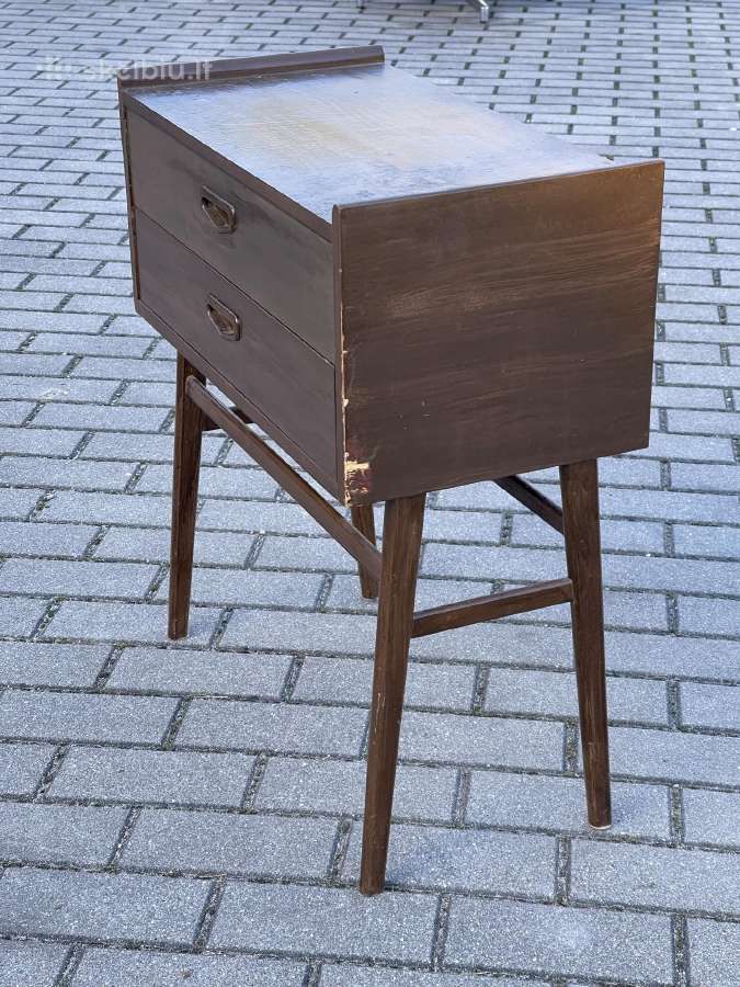 Mid century laikmecio tikmedzio komodele - nuotraukos Nr. 3