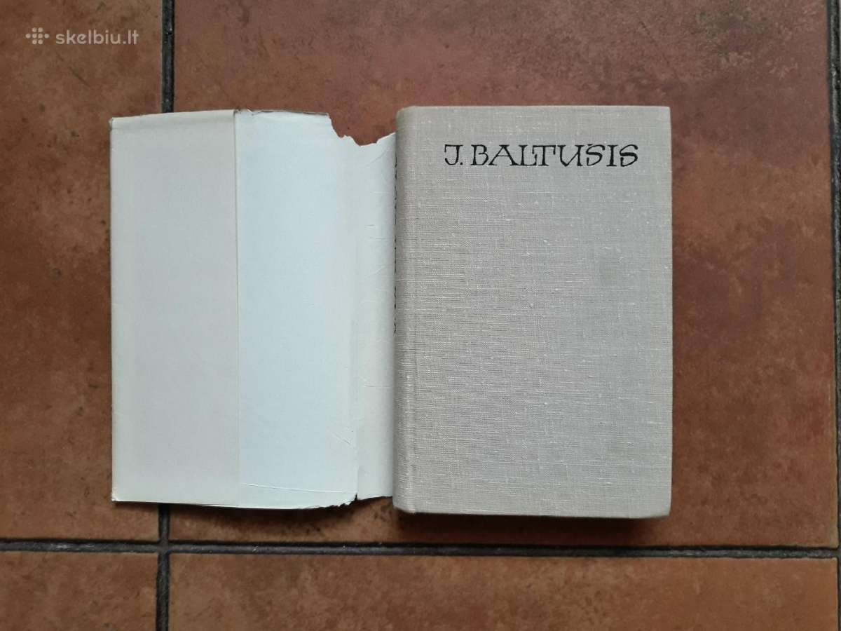J. Baltušio knyga sovietmečiu išimta iš pardavimų - nuotraukos Nr. 3