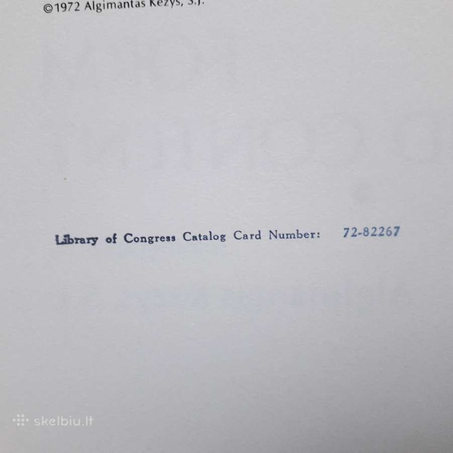 Algimantas Kezys, S. J. "Form and Content" 1972 m. - nuotraukos Nr. 5