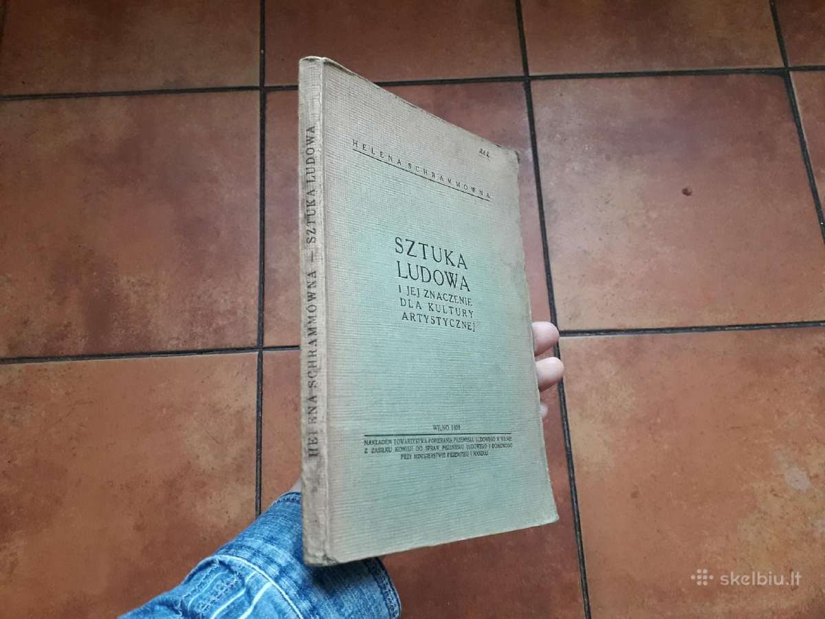 Helena Schrammowna "Sztuka ludova" Wilno 1939 m. - nuotraukos Nr. 2