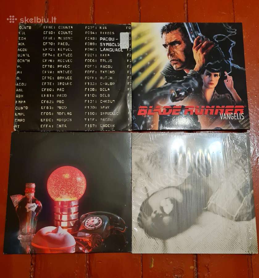 Elektroninės muzikos vinilai - nuotraukos Nr. 2