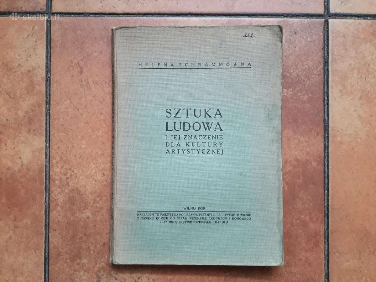 Helena Schrammowna "Sztuka ludova" Wilno 1939 rok