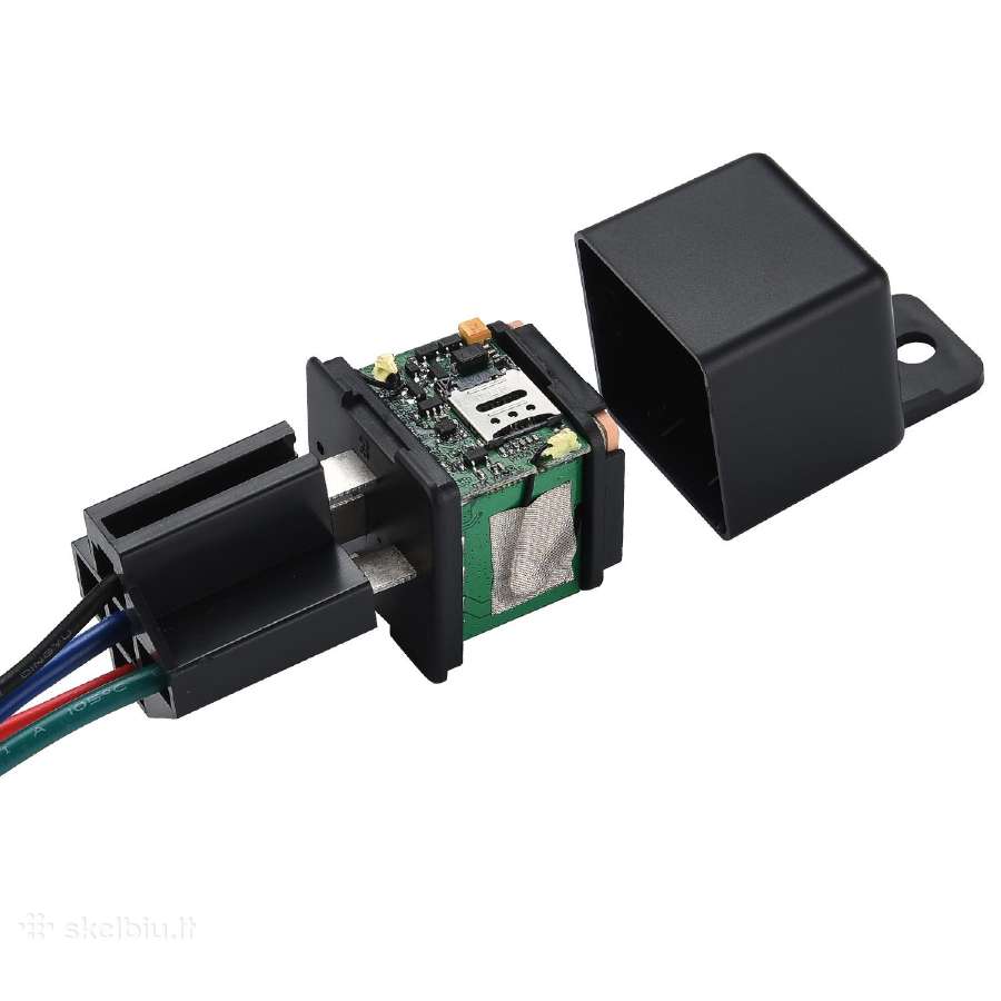 GPS seklys užmaskuotas automobilio rėlėje - nuotraukos Nr. 4