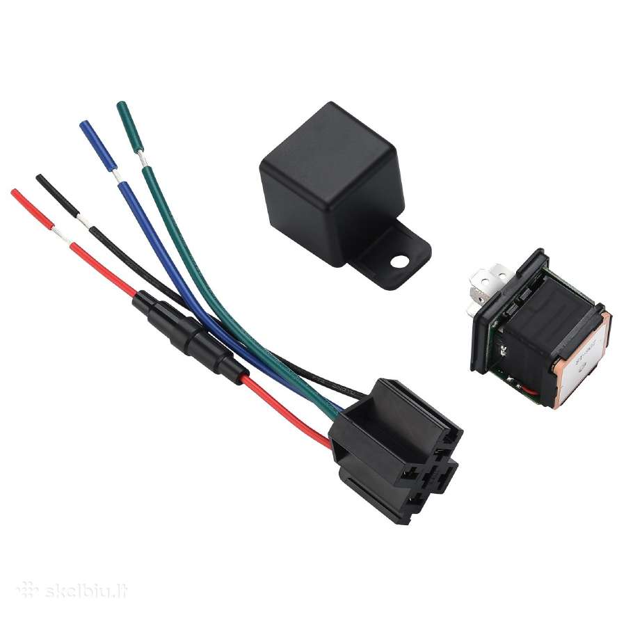 GPS seklys užmaskuotas automobilio rėlėje - nuotraukos Nr. 6