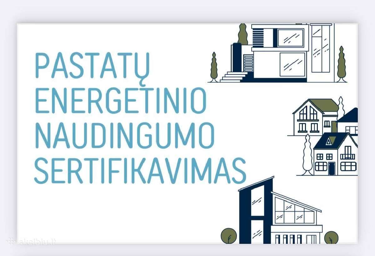 Energetinio pastatų naudingumo sertifikavimas