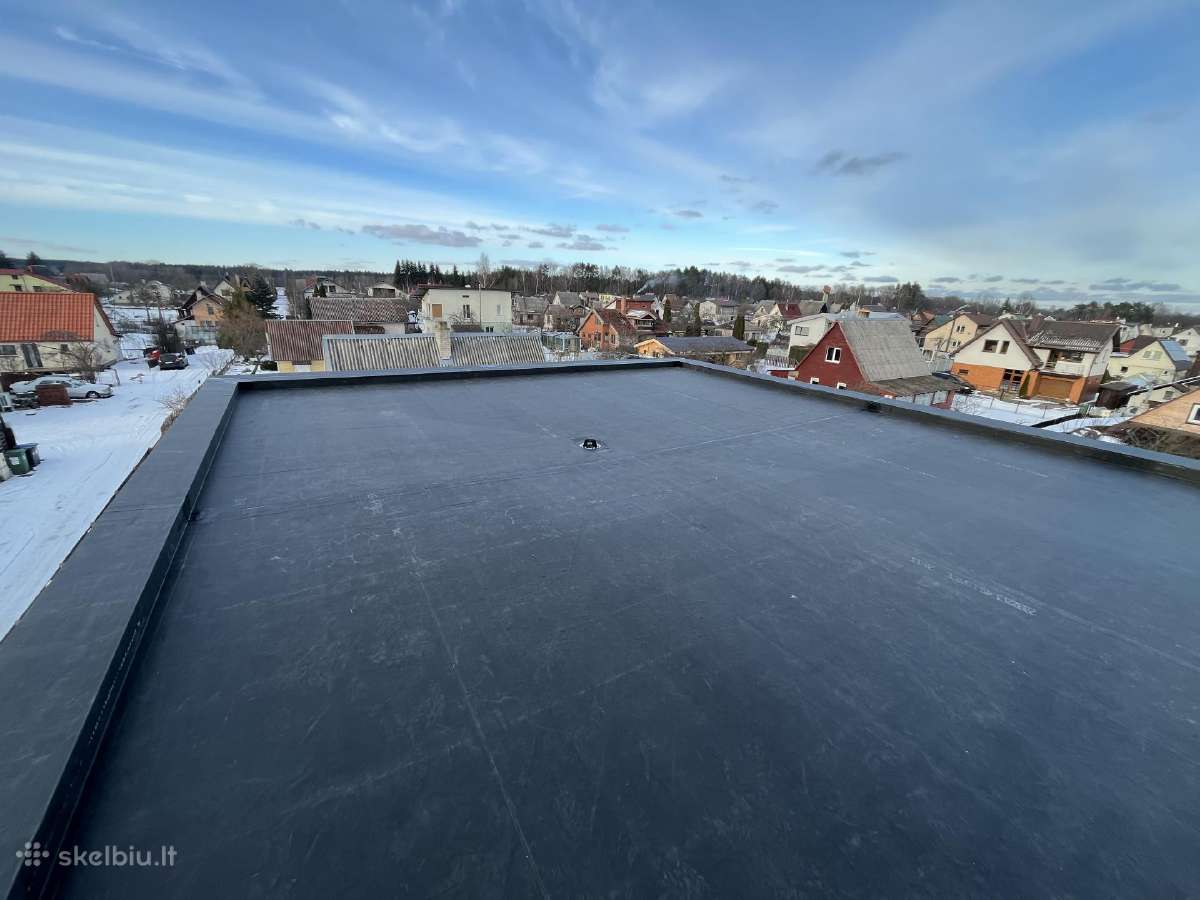 Plokščių stogų dengimas,epdm danga - nuotraukos Nr. 29