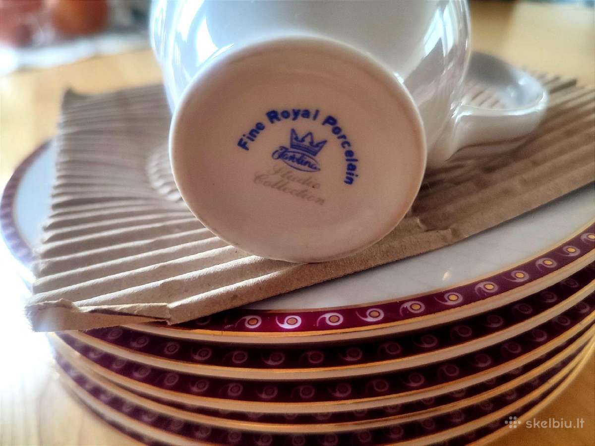 Jarolina Fine Royal porceliano kavos servizas - nuotraukos Nr. 3