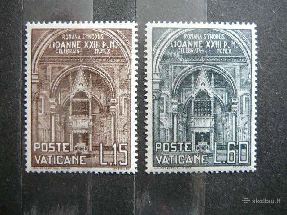 Romos sinodas Bazilika Vatikanas 1960 vt347sp