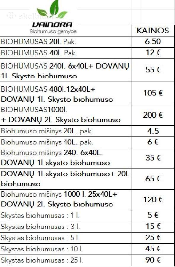 Biohumusas (mišiniai, skystos trąšos) - nuotraukos Nr. 2
