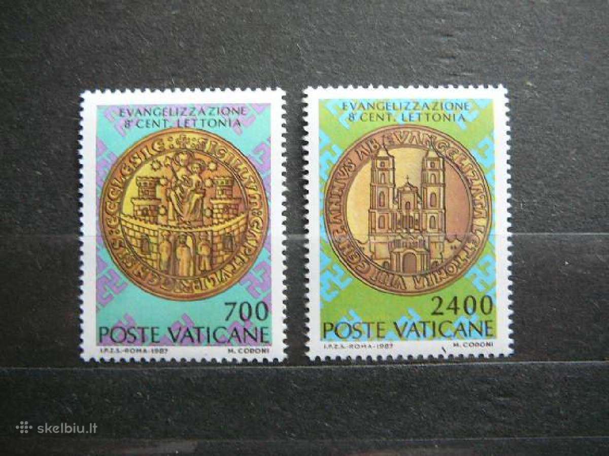 Krikscionybe (Latvija) Vatikanas 1987 vt911s