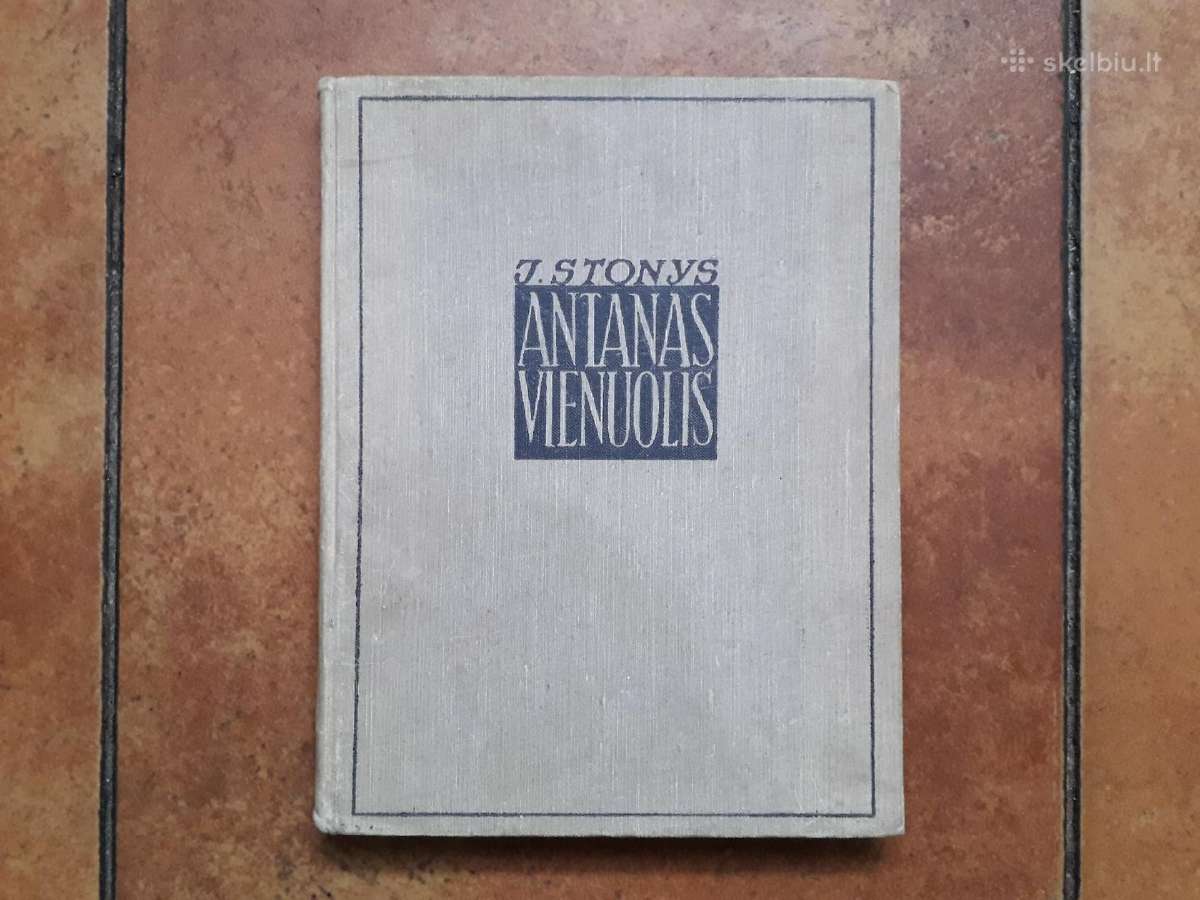 I. Stonys "Antanas Vienuolis" 1957 metai