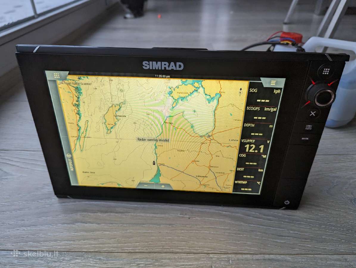 Ploteris Simrad Nss 12 evo2 Skelbiu.lt