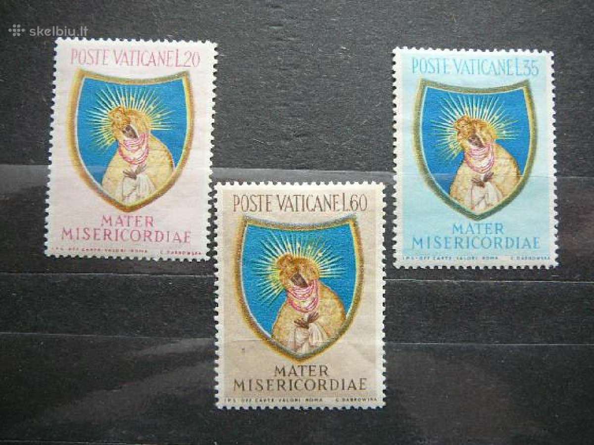 Ausros Vartai Vatikanas (Lietuva) 1954 vt546sf