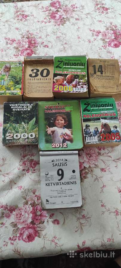 Parduodami kalendoriaus lapeliai - nuotraukos Nr. 2