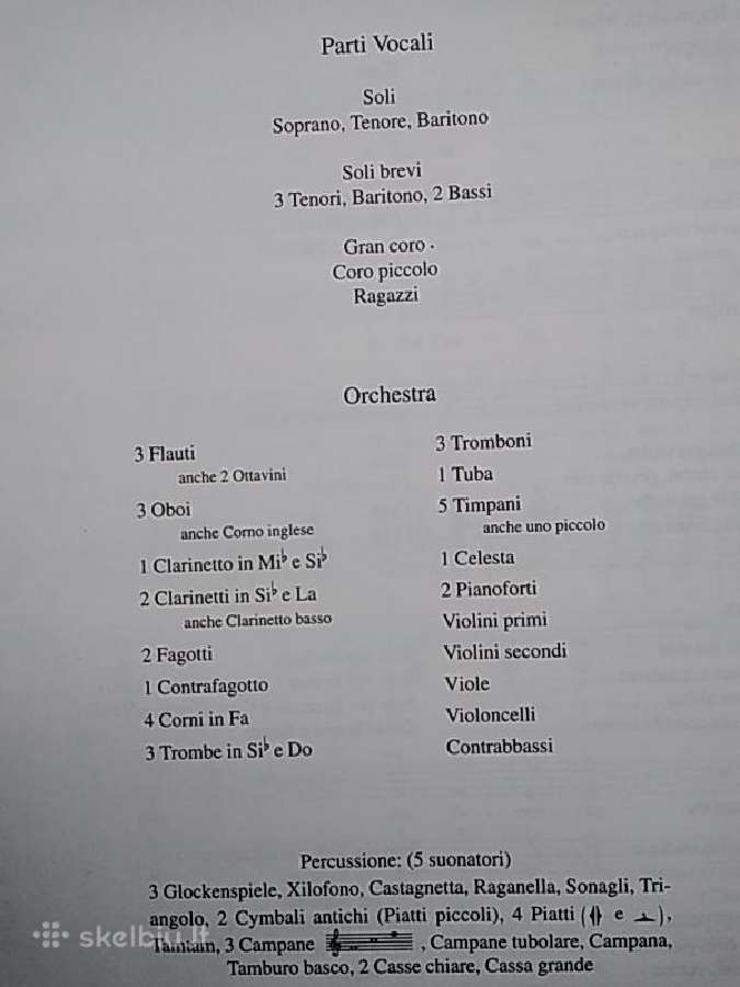 Partitūra ''Carmina Burana'' - nuotraukos Nr. 3