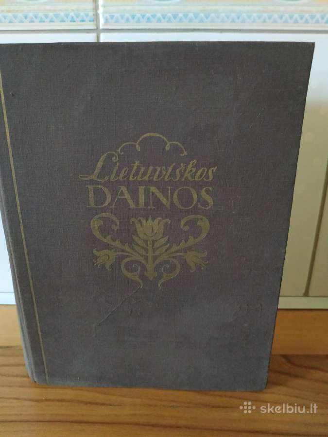 1955m. A.juškos" Lietuviškos dainos" 1 tomas