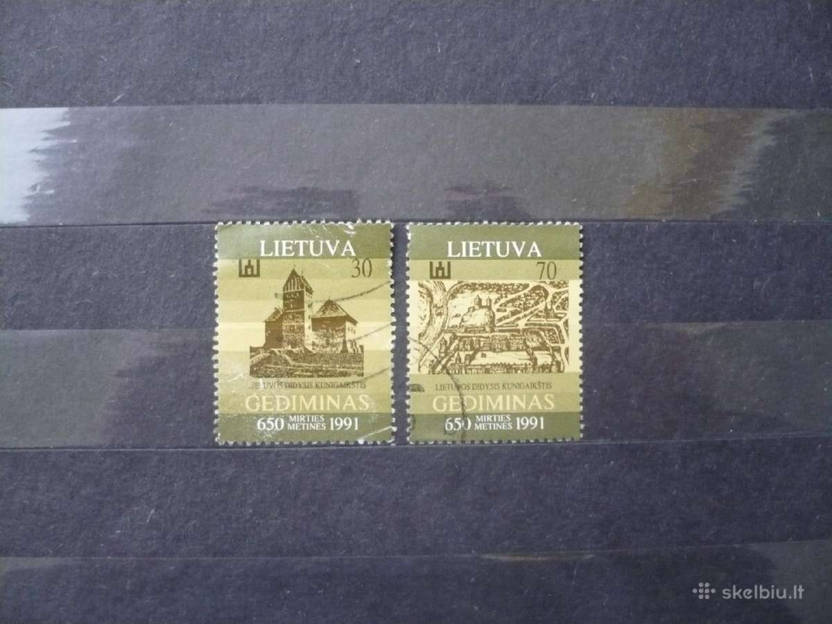 1991 650-osios Gedimino mirties metinės