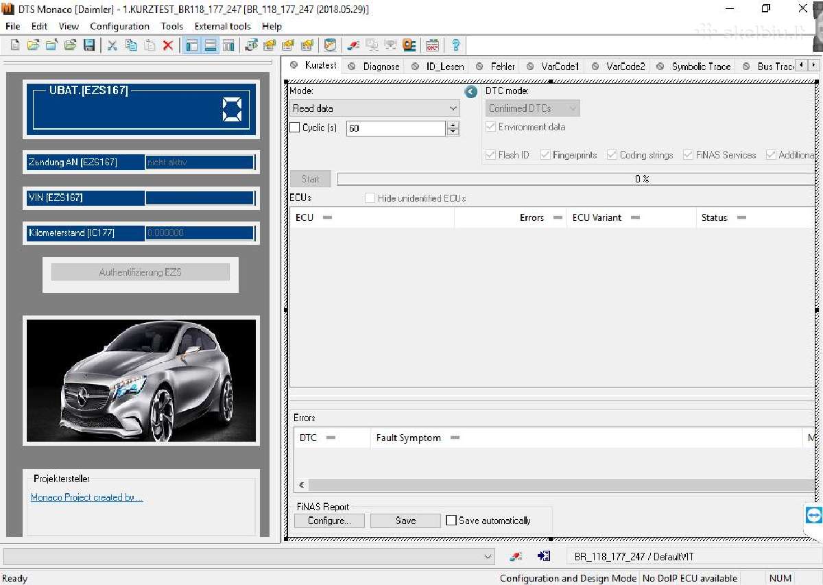 Kompiuteris su Mercedes Xentry 2025.10 programomis - nuotraukos Nr. 11