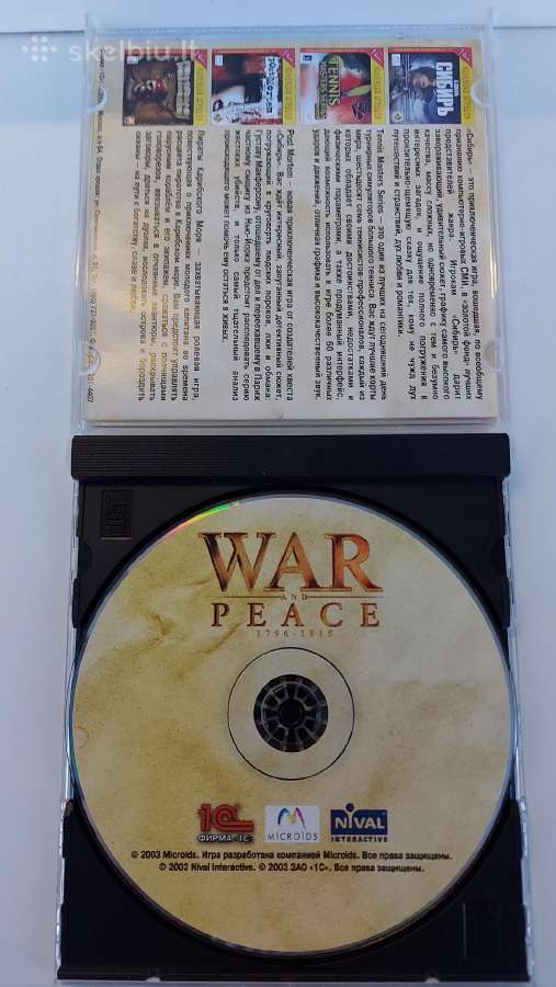 ,War and Peace ' Pc CD-rom Žaidimas - nuotraukos Nr. 2