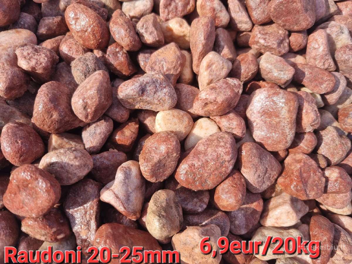 *Dekoratyviniai akmenukai po 20kg *Daug spalvu* - nuotraukos Nr. 11