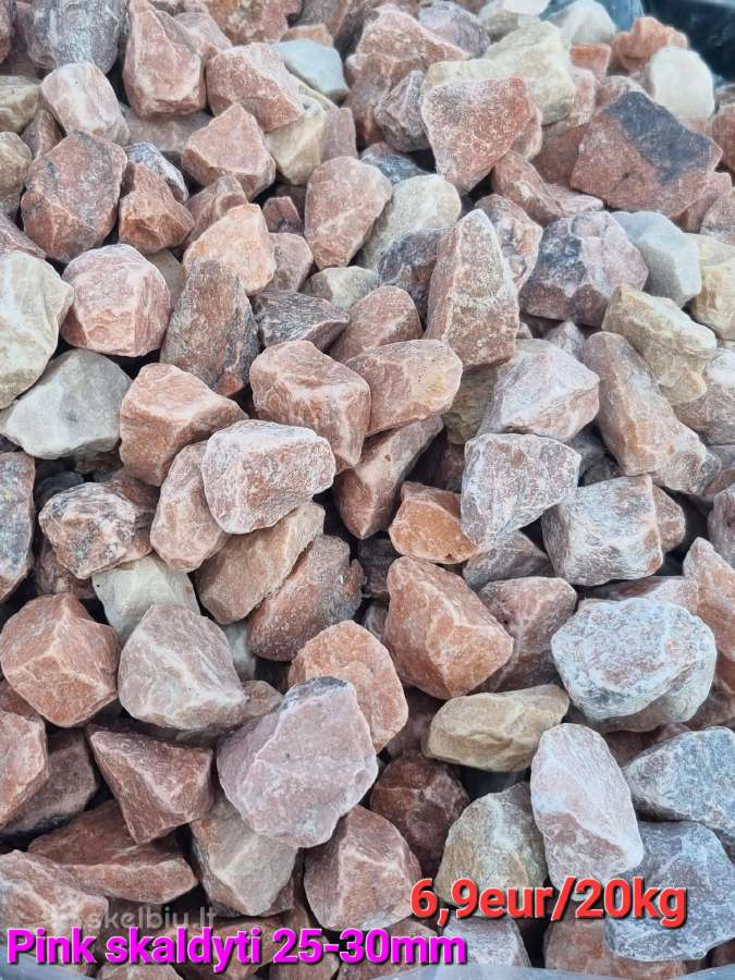 *Dekoratyviniai akmenukai po 20kg *Daug spalvu* - nuotraukos Nr. 13