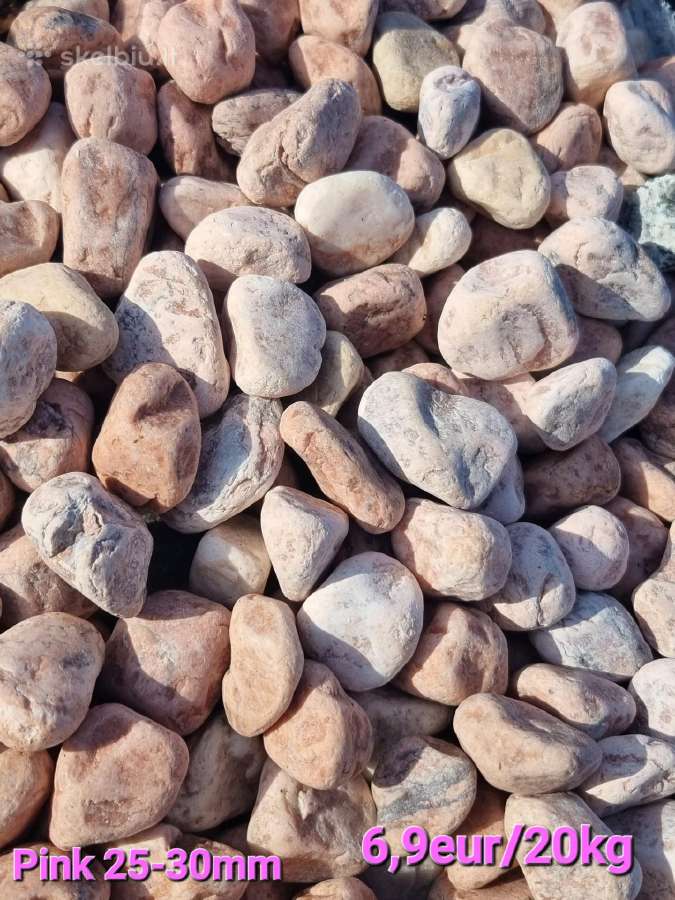 *Dekoratyviniai akmenukai po 20kg *Daug spalvu* - nuotraukos Nr. 18