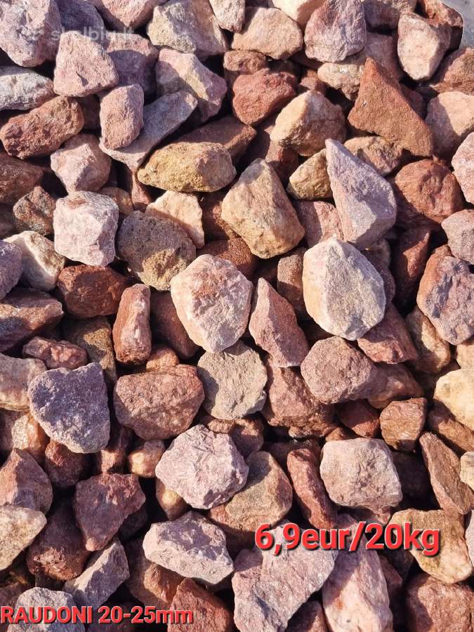 *Dekoratyviniai akmenukai po 20kg *Daug spalvu* - nuotraukos Nr. 22