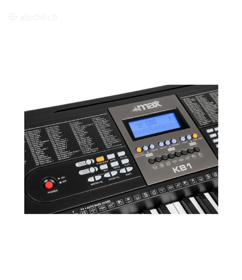 Skaitmeninis pianinas Max music Kb1komplektas - nuotraukos Nr. 2
