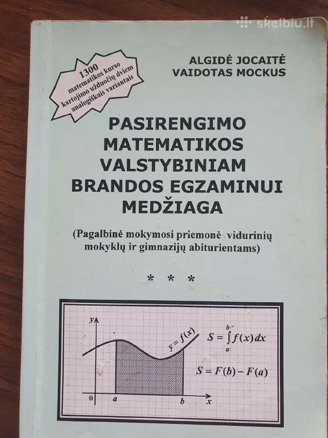 Parduodu matematikos vadovėlius