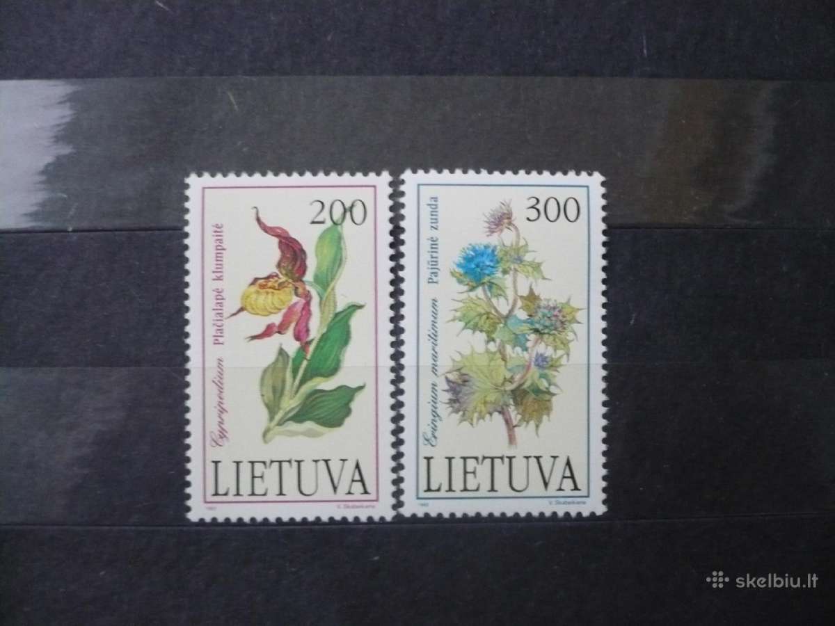 1992 Augalai Raudonojoje knygoje Mhn