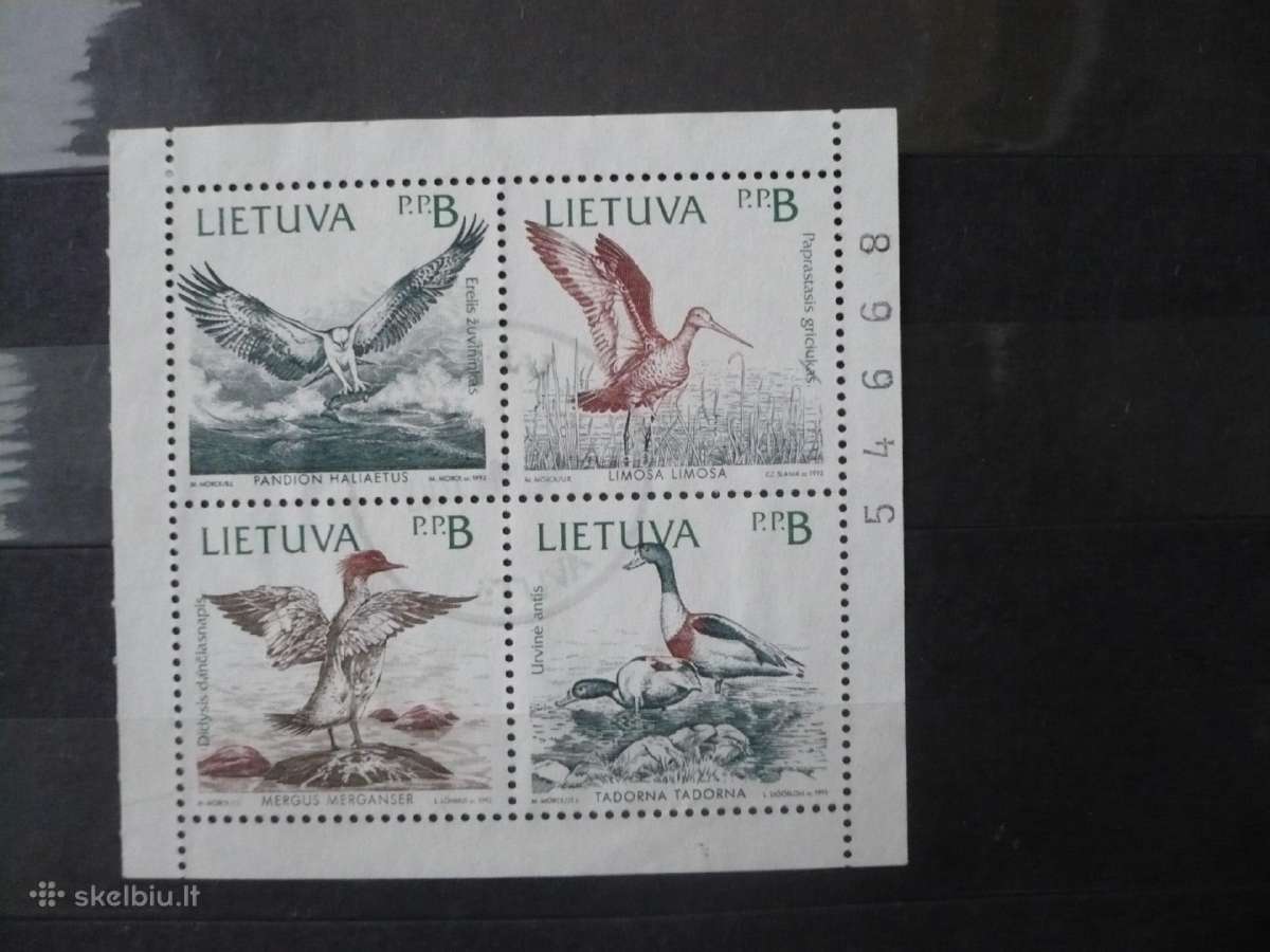 1992 m. Baltijos paukščiai, 4 blokas