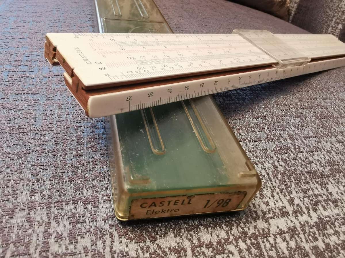 Vintažinė Faber Castell Elektro 1/98 liniuotė - nuotraukos Nr. 4