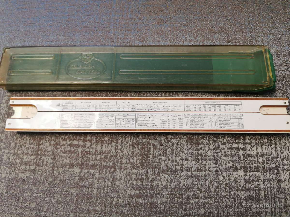 Vintažinė Faber Castell Elektro 1/98 liniuotė - nuotraukos Nr. 5