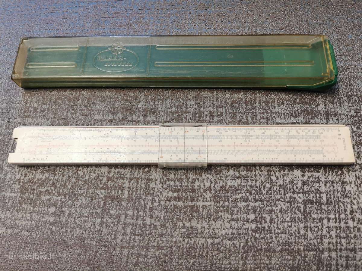 Vintažinė Faber Castell Elektro 1/98 liniuotė - nuotraukos Nr. 6