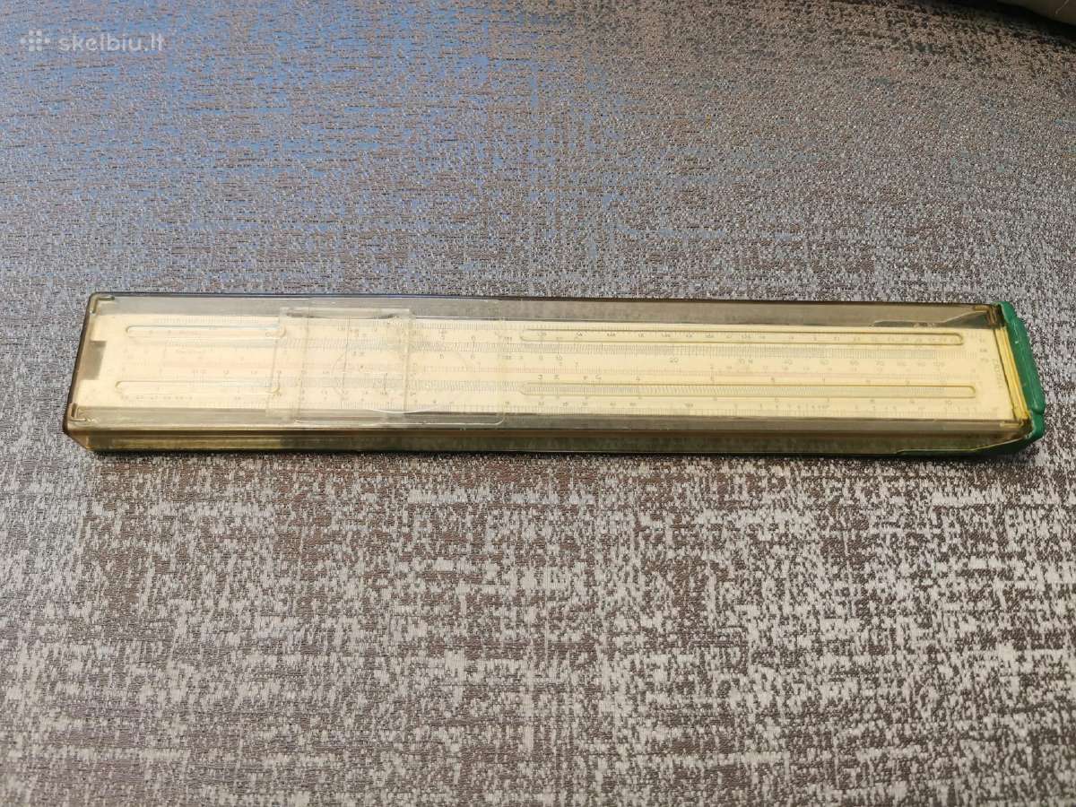 Vintažinė Faber Castell Elektro 1/98 liniuotė - nuotraukos Nr. 7