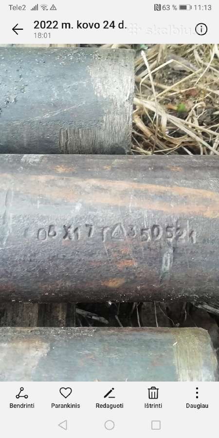 Metalas tekinimui
