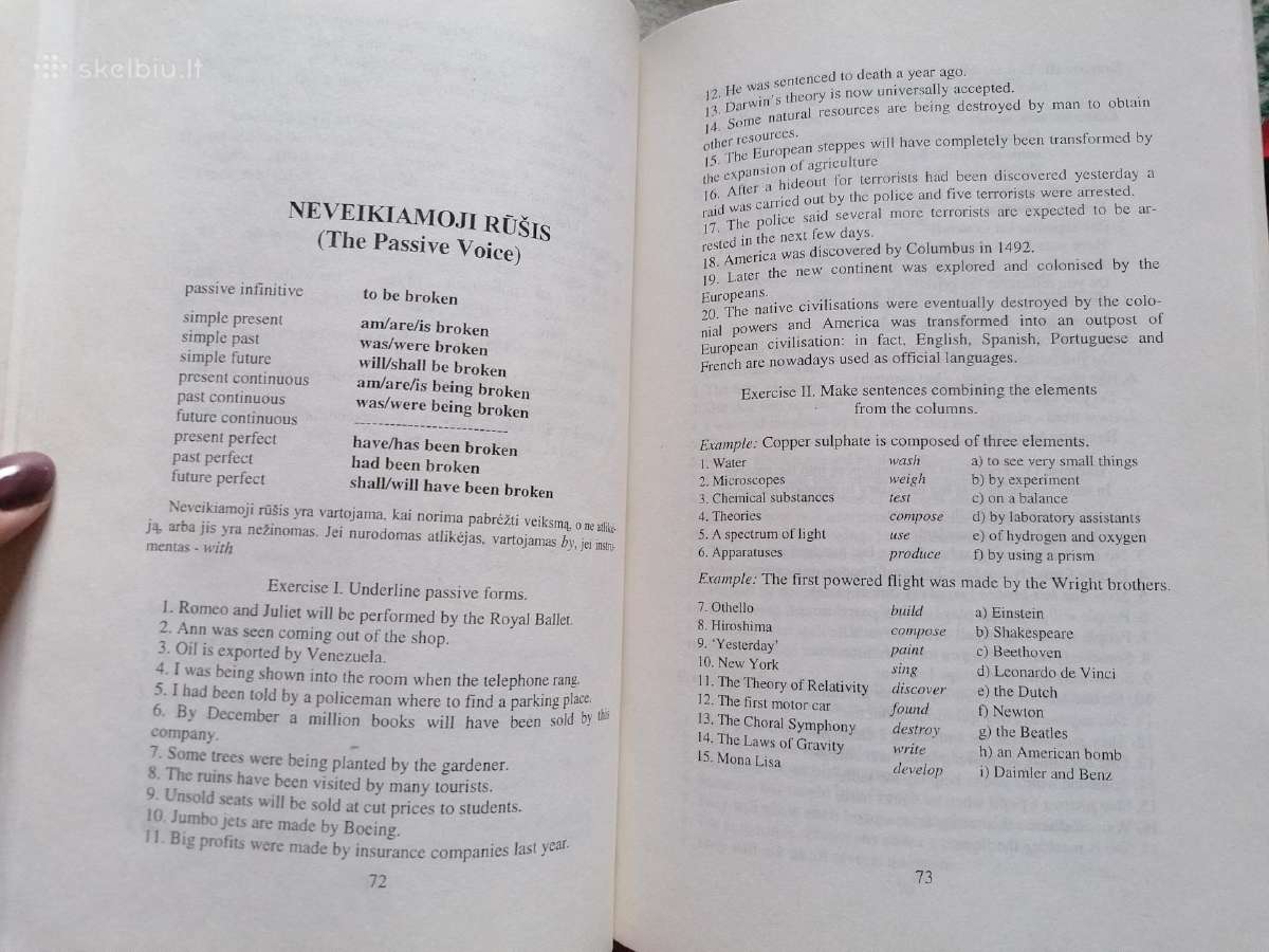 Anglų mokymosi knyga "Test your grammar" - nuotraukos Nr. 5