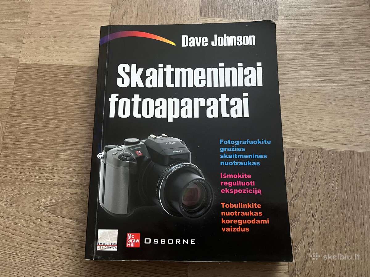 Knyga Skaitmeniniai fotoaparatai