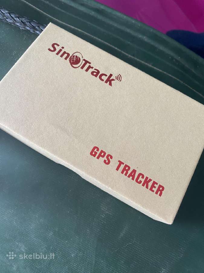 GPS seklys su baterija