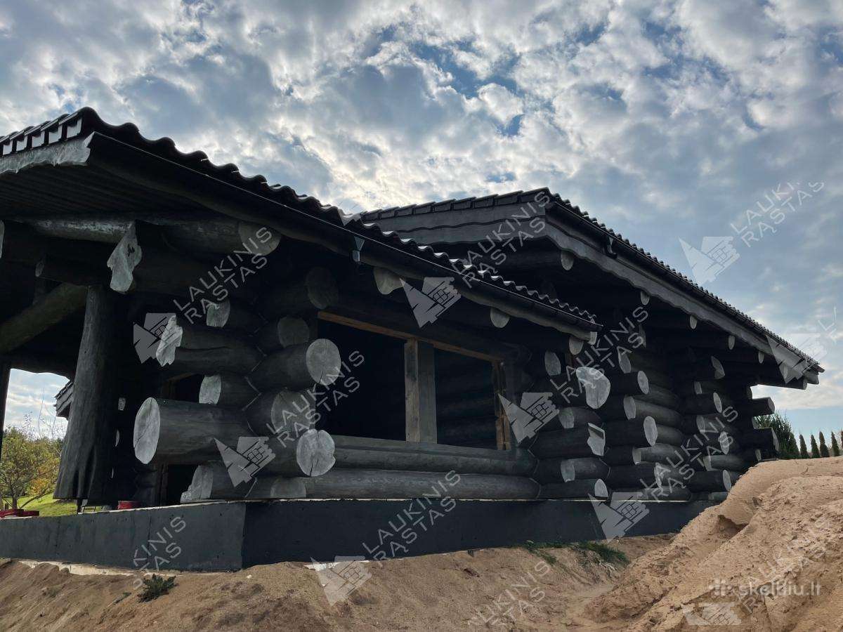 Šlifuojame, dažome rąstinius ir medinius namus - nuotraukos Nr. 9