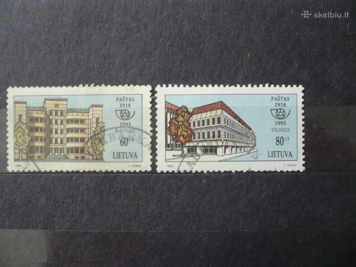 1993 Pirmojo Lietuvos pašto ženklo 75-metis