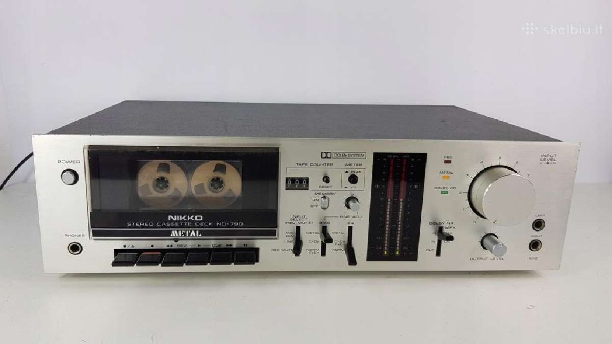 Kasetinis Nakamichi Akai Aiwa Sony JVC Pioneer - nuotraukos Nr. 7