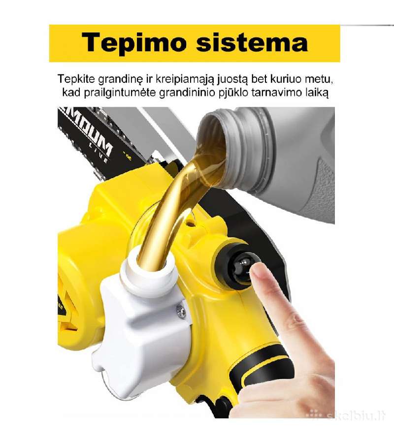 Mini Grandininis Pjūklas + Teleskopinis Kotas - nuotraukos Nr. 4