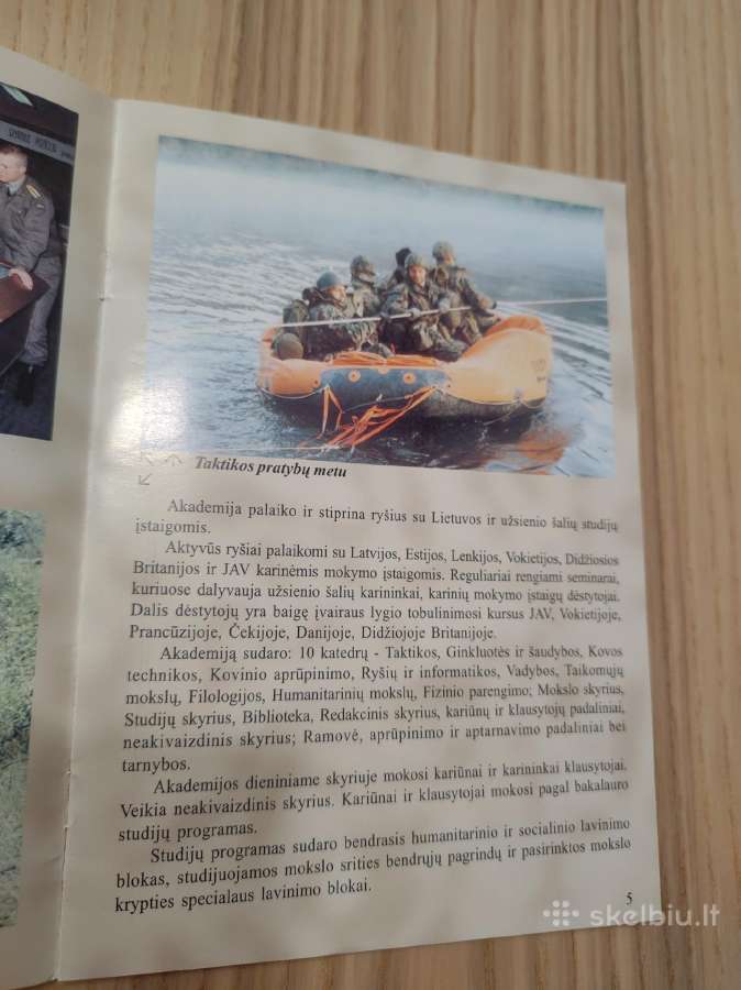 Lietuvos Karo Akademijos brošiūra - nuotraukos Nr. 2