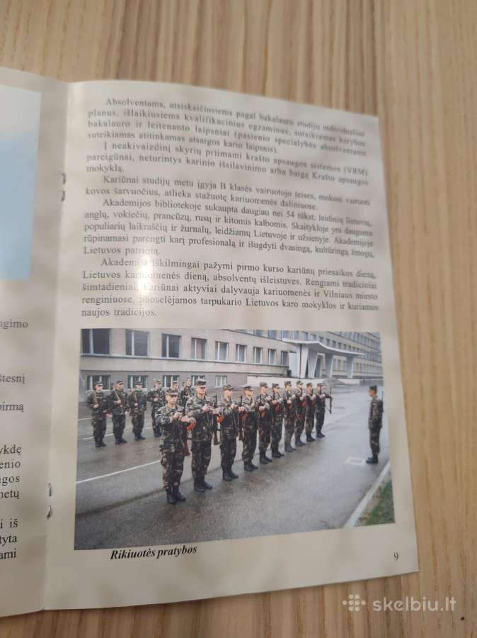 Lietuvos Karo Akademijos brošiūra - nuotraukos Nr. 4