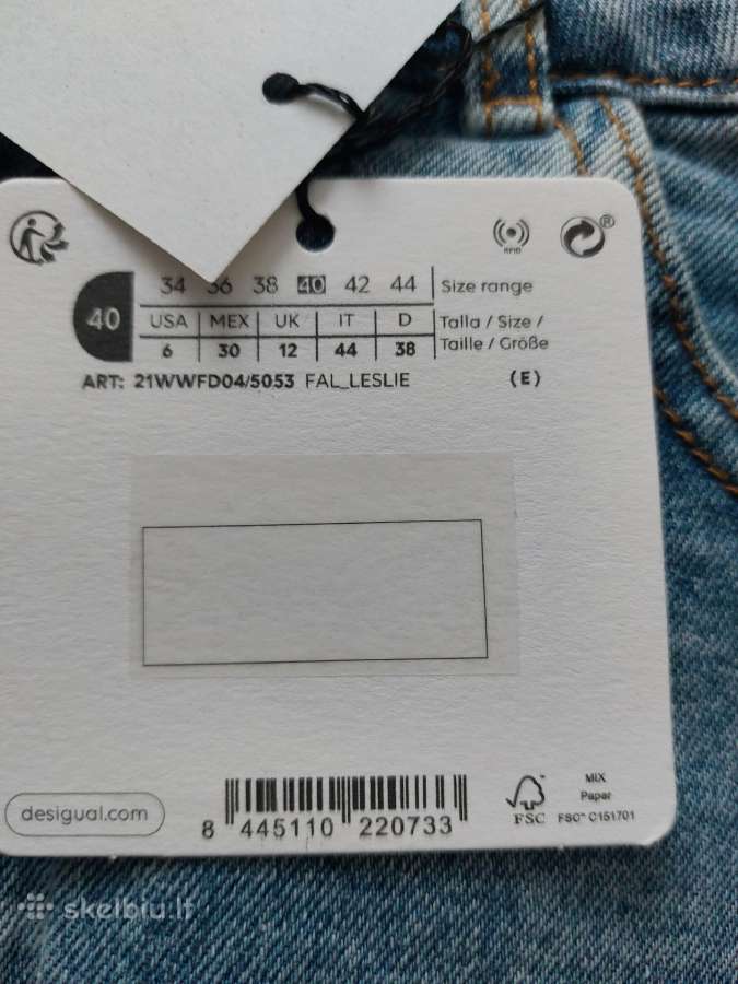 Desigual sijonas 38/40 dydžio - nuotraukos Nr. 15